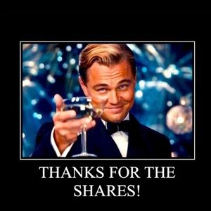 Thanks for the Shares!!!